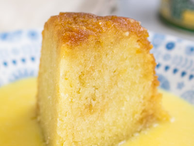 Steamed Sponge and Custard 